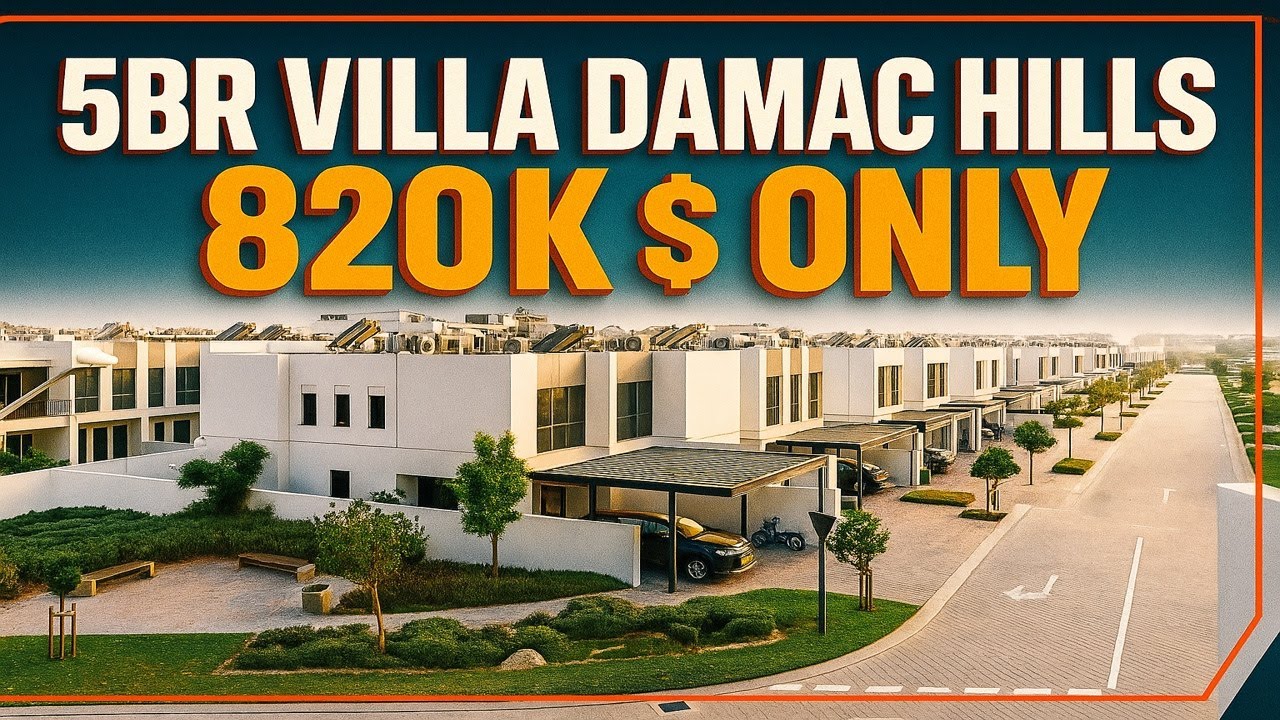 5 BEDROOM VILLA IN DAMAC HILLS 2