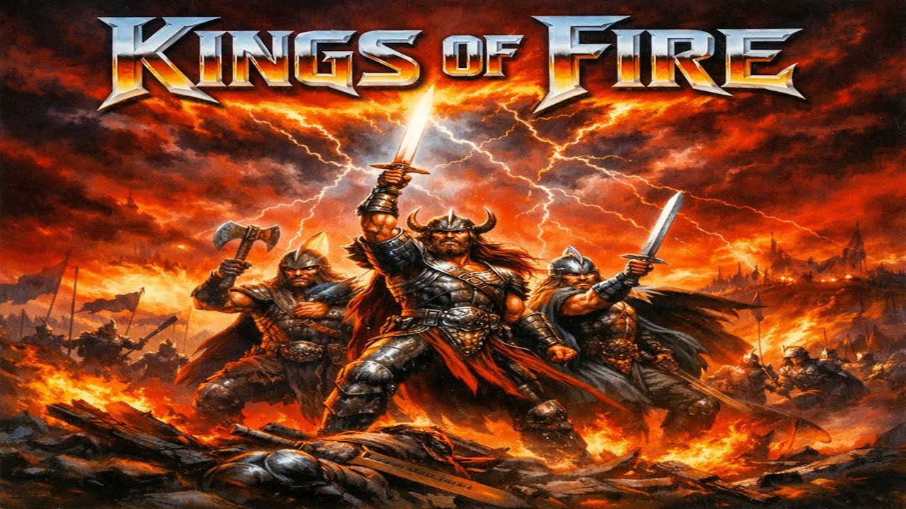 KINGS OF FIRE —  Steel of the Eternal War ( Heavy Metal Epic - True Metal ) 