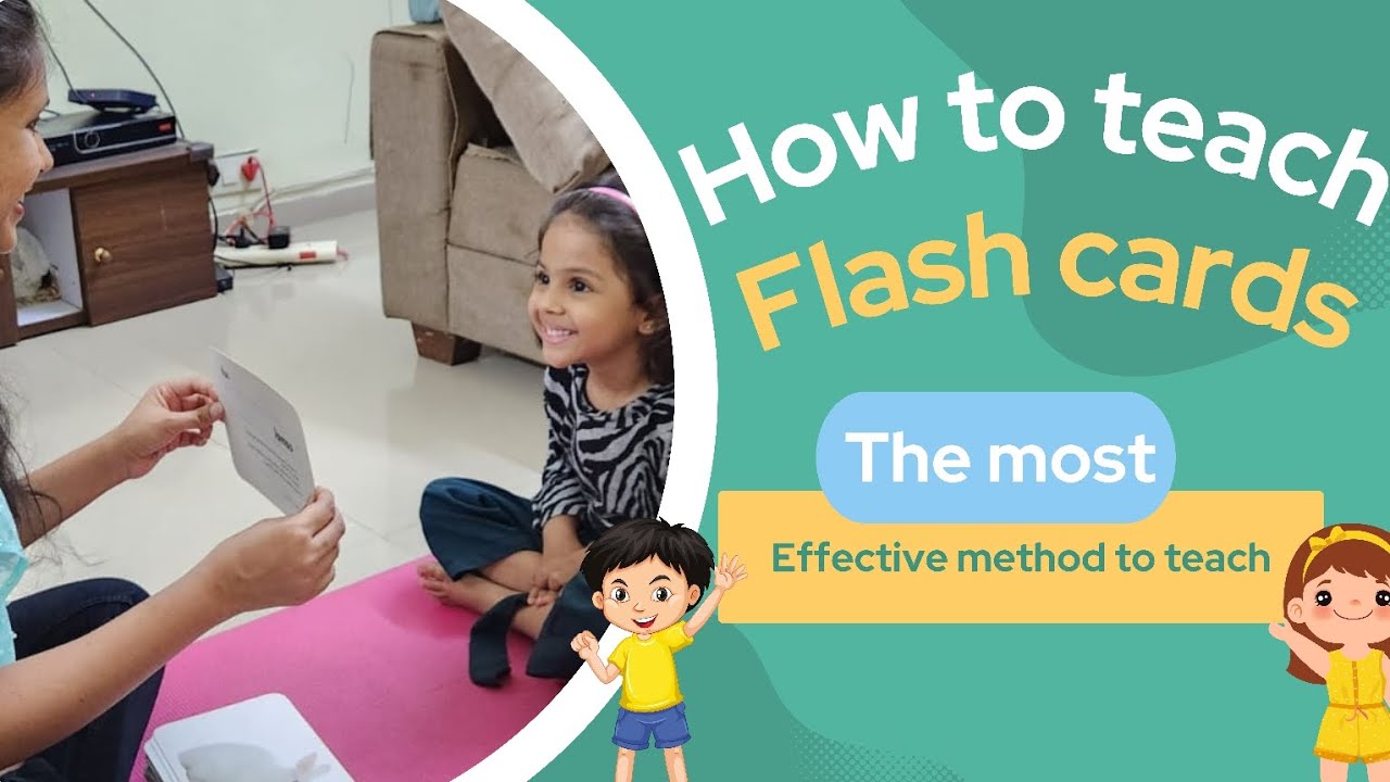 How to teach flash cards to your kids ?/ बच्चों को फ़्लैश कार्ड कैसे सिखाएं?
