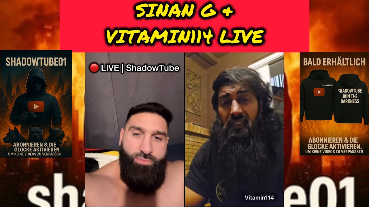 🔴 LIVE | SINAN G & Vitamin114 LIVE – Der Talk sorgt plötzlich für Diskussionen im Chat