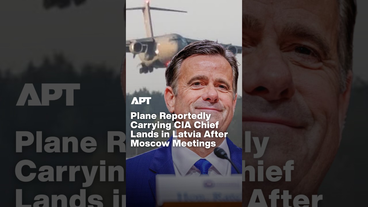 Plane Believed To Carry CIA Chief Ratcliffe Lands In Latvia After Moscow Trip | APT
