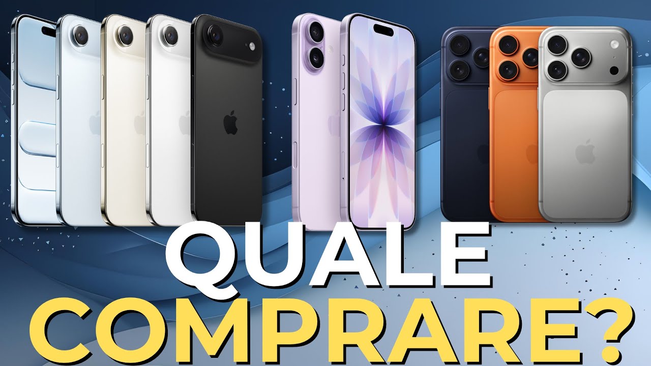 iPhone 17 Pro / Max vs Air vs 17: quale comprare?