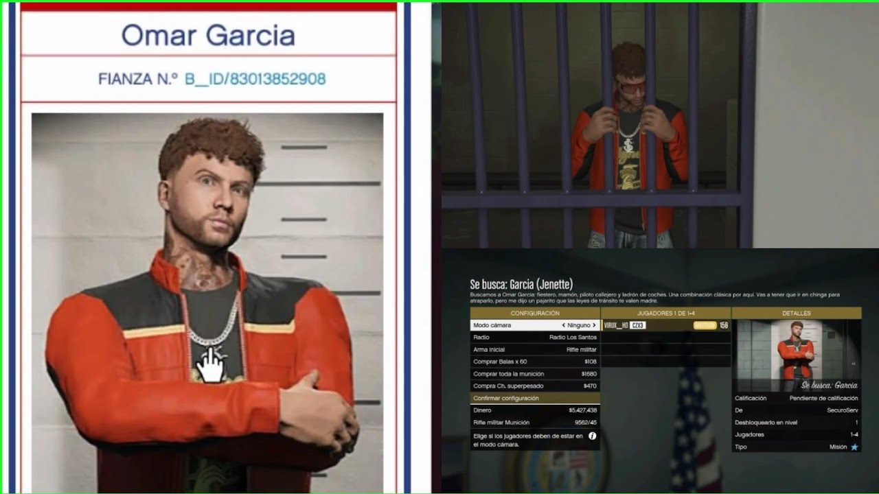 GTA v online Recompensa Omar Garcia