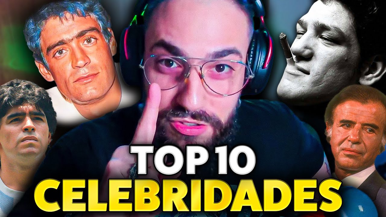 TOP 10 CELEBRIDADES ARGENTINAS QUE MAS NOCHE TUVIERON🌙🥳🥃