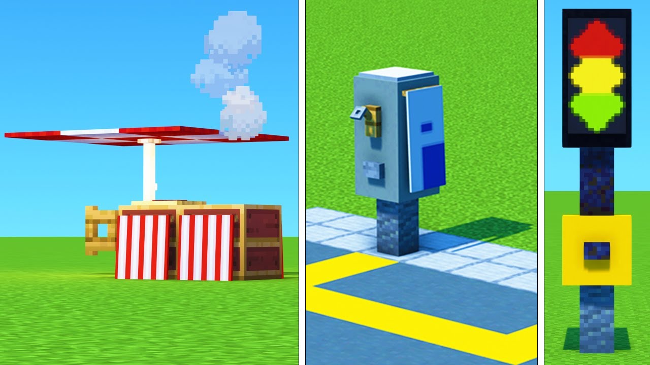Minecraft: 20+ City Build Hacks!