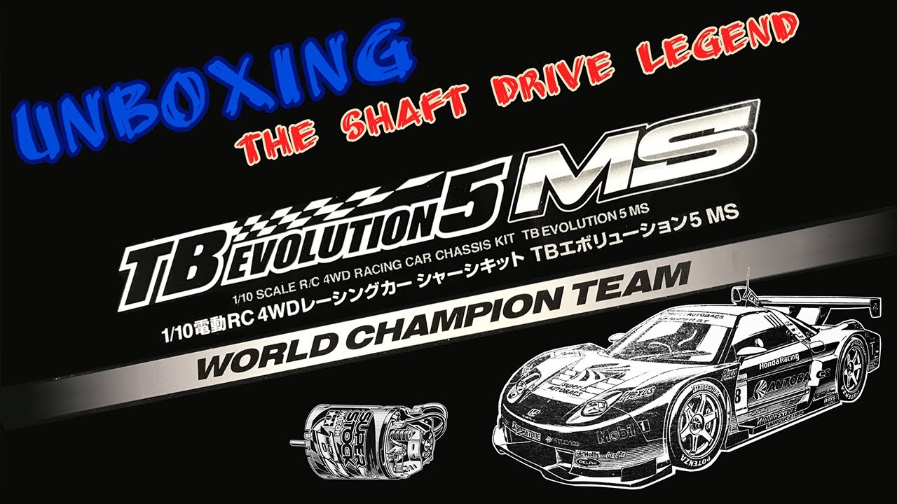 Tamiya TB evo 5 MS Unboxing