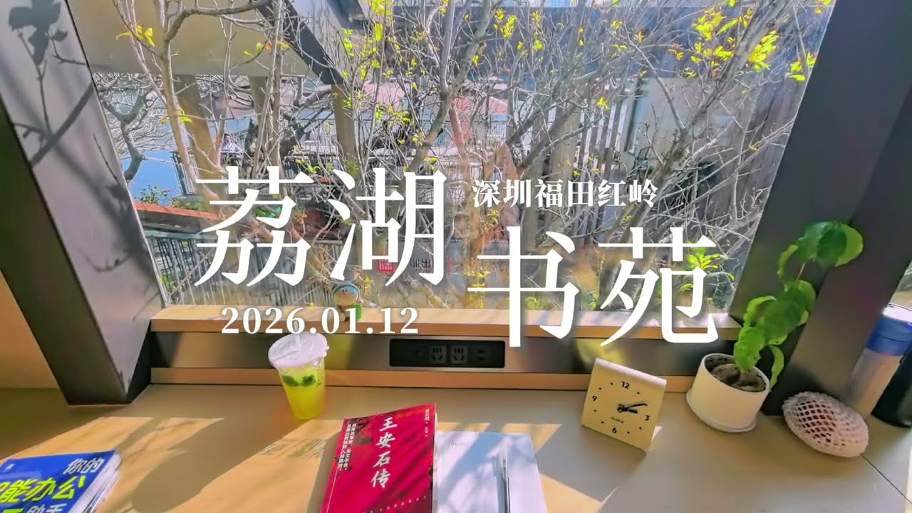 【45分钟学习视频】深圳福田，荔湖书苑
