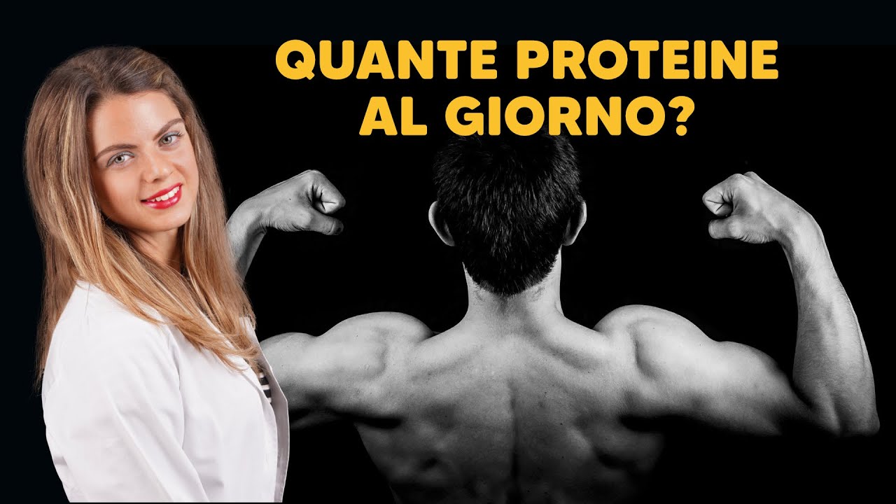 Come calcolare il fabbisogno proteico.