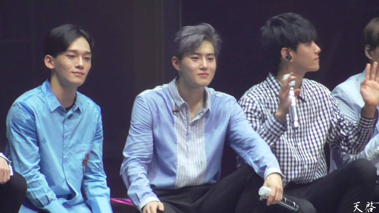 160722 Acoustic Medley + 유성우 LADY LUCK  FULL in EXO'rDIUM SUHO focus