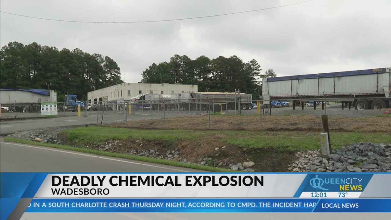 Worker killed in chemical explosion at Wadesboro plant
