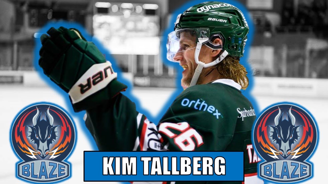 Coventry Blaze Sign Kim Tallberg