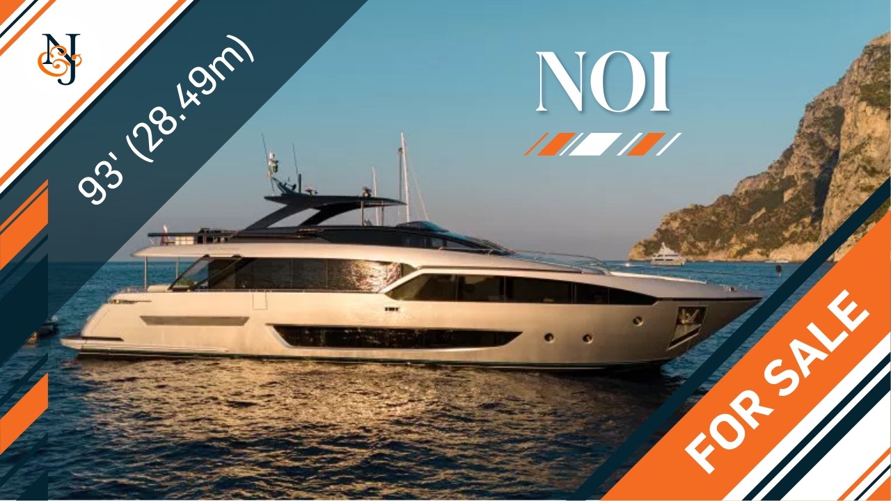 NOI | 93’ 2020 Riva Argo 90 | €6,450,000