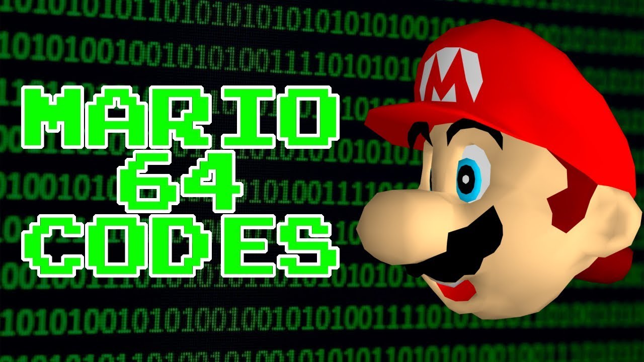 Коды для Mario 64 Gameshark