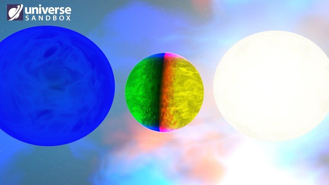 Making A Solar System With A Cold & Normal Star! Universe Sandbox