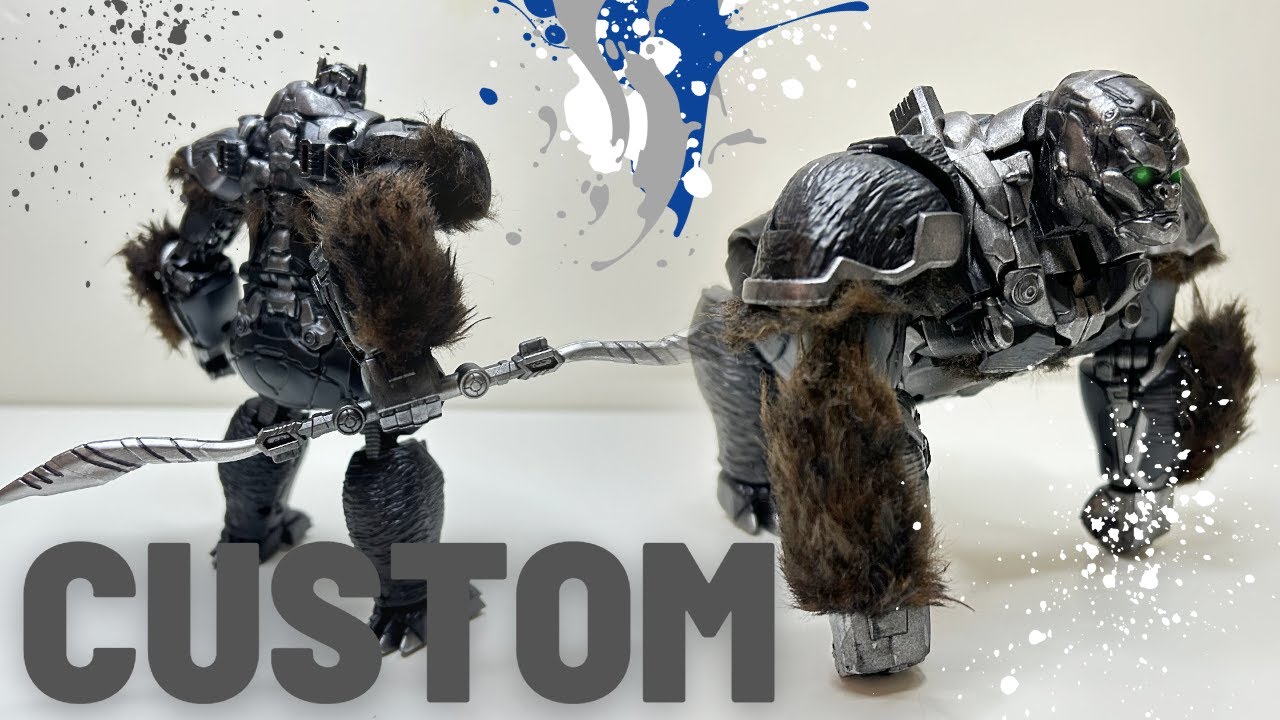 Transformers Rise of The Beasts Optimus Primal | Custom | Repaint Tutorial