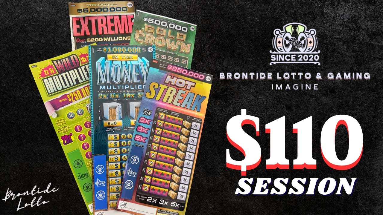 $110 OLG MIX SCRATCH TICKETS SESSION!