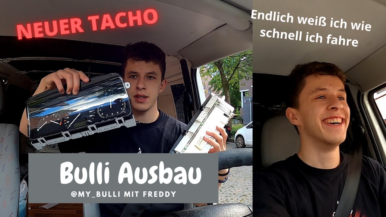 Neuer Tacho in meinem Bulli | T4 Umbau zu meinem Traum Van | my_bulli