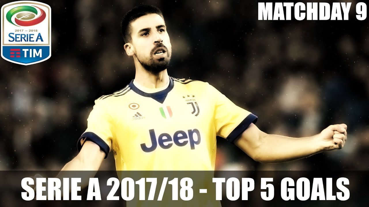 SERIE A 2017/18 ● TOP 5 GOALS ●  MATCHDAY 9 ᴴᴰ