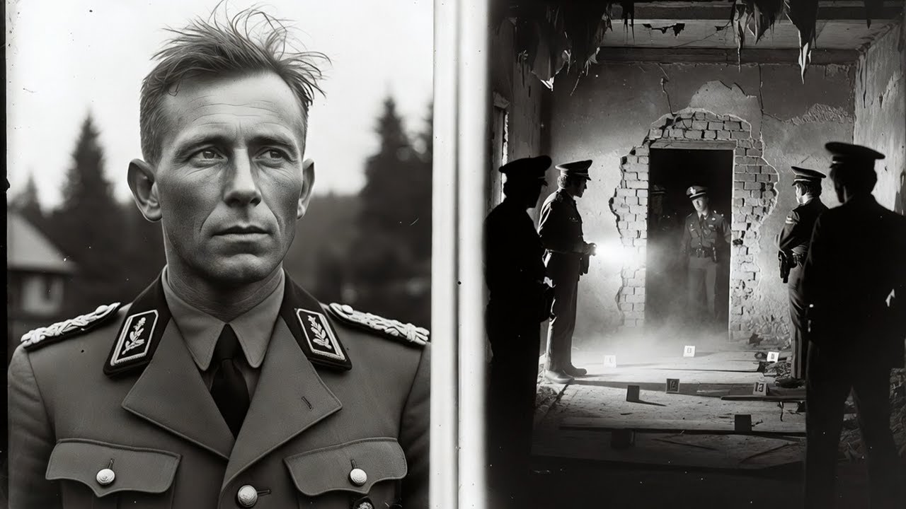 Немецкий офицер времен Второй мировой войны пропал без вести в 1945 году &mdash; его комната была найде...