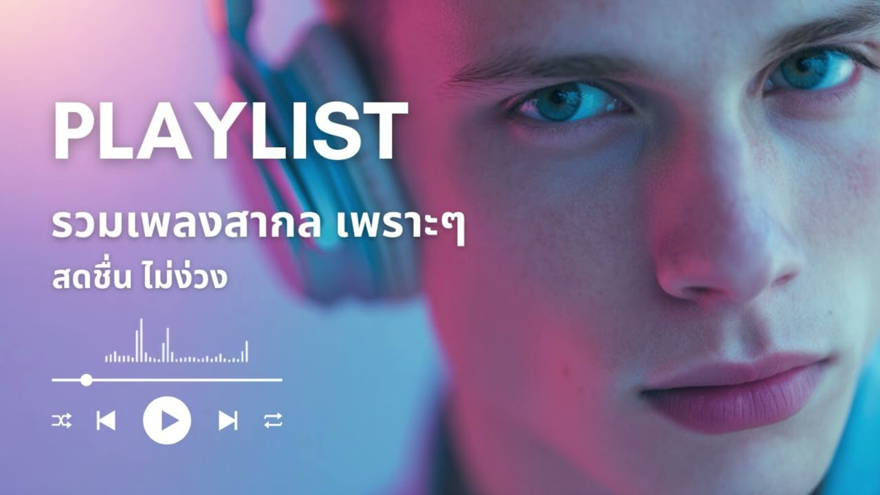 Playlist เพลงสากล สดใส ไม่ง่วง