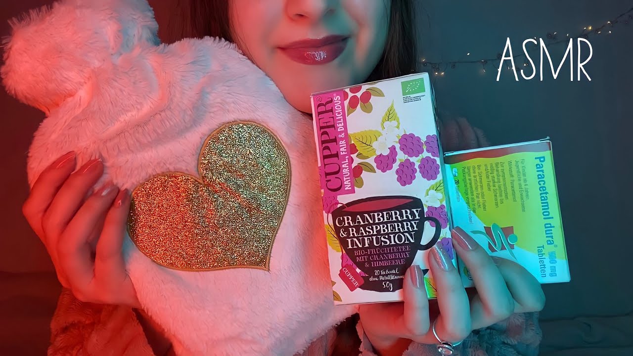 ASMR ich kümmere mich um dich bei Bauchschmerzen! 💜 (Personal Attention, Roleplay) [deutsch]