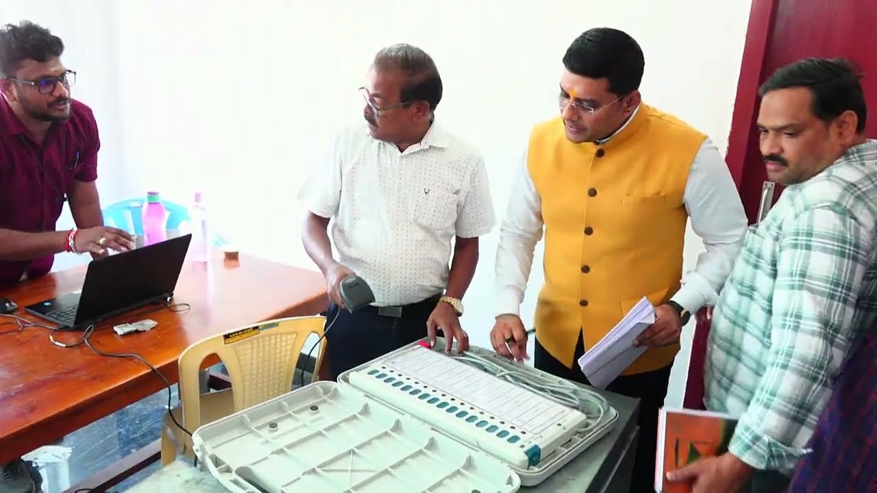 MADURAI - EVM & VVPAT   WAREHOUSE INSPECTION