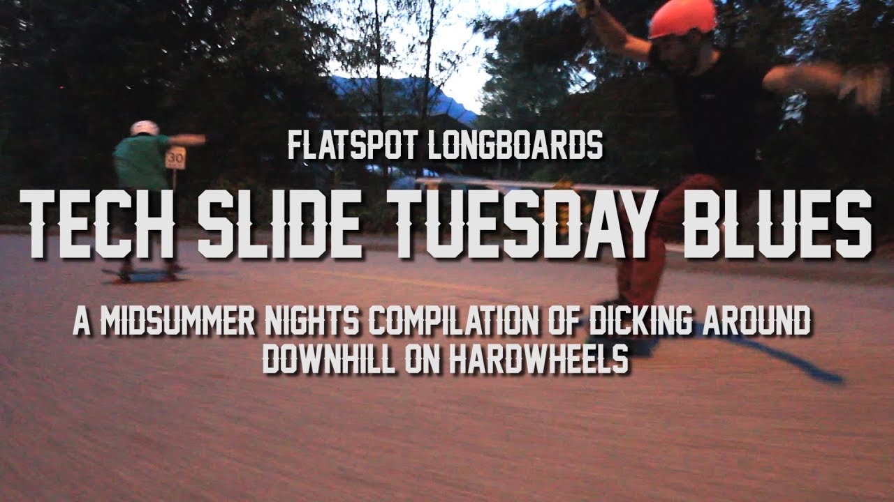 Tech Slide Tuesday Blues // Flatspot Longboards
