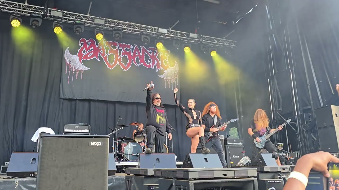 Massacre - Evil Dead (Death Cover) ft. Laura Alfonso Live Arcanxo Festival, Spain (20-07-2025)