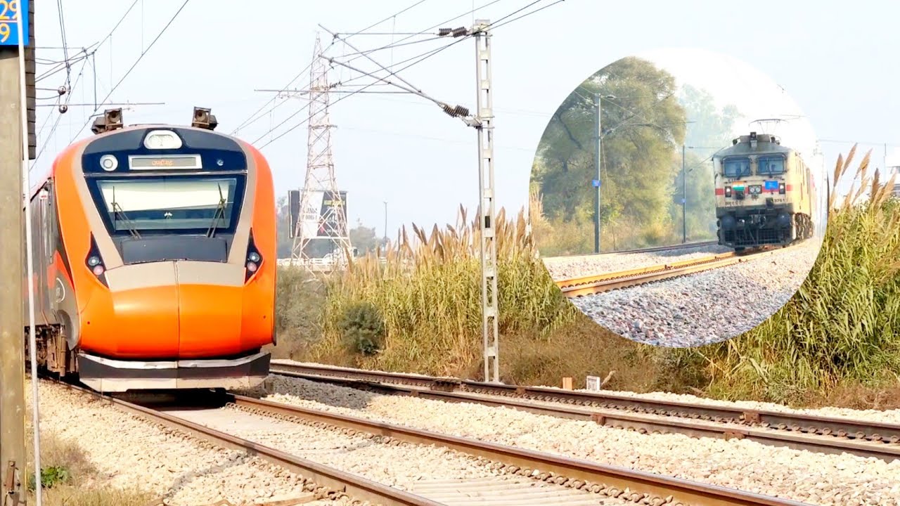 Lucknow Junction to Chandigarh Express vs Ajmer Chandigarh Vande Bharat | Epic IRCTC Train Battle! 🚂