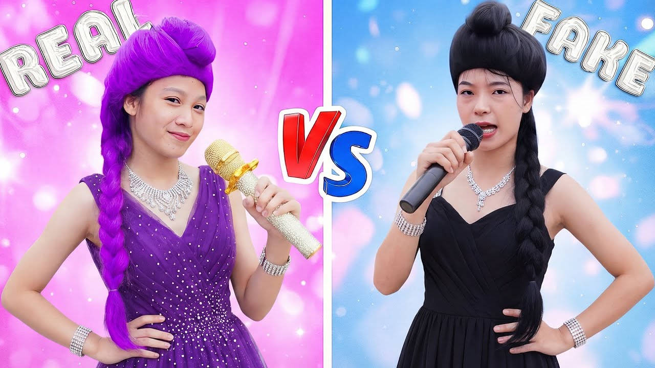 Rumi Falso vs Rumi Real: La Verdad que Nadie Esperaba – Cazadores de Demonios K-pop en la vida real