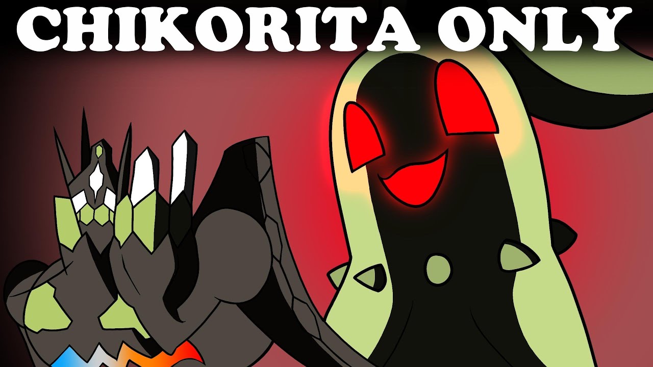 Beating Legends Z-A with Chikorita Only