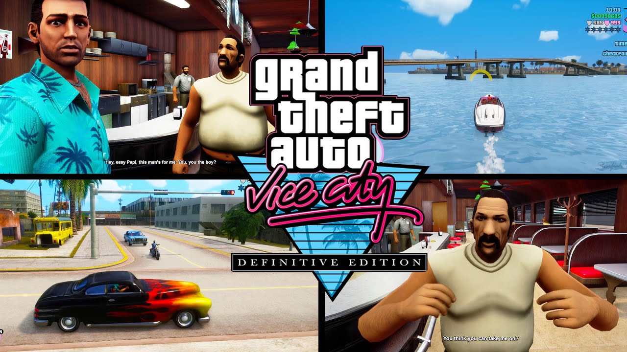 Все кубинские миссии Умберто Робина Геймплей в GTA Vice City DEFINITIVE Edition 4K