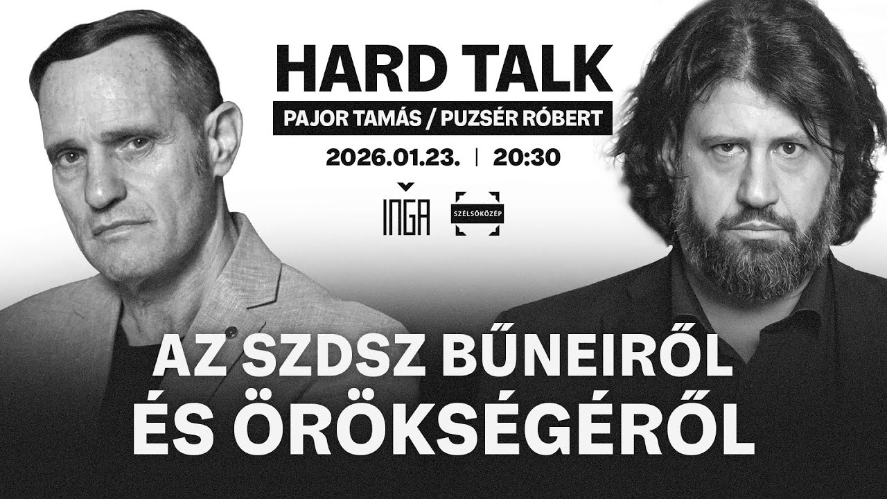 Hard Talk az SZDSZ bűneiről &eacute;s &ouml;r&ouml;ks&eacute;g&eacute;ről | Puzs&eacute;r R&oacute;bert - Pajor Tam&aacute;s | HARD TALK