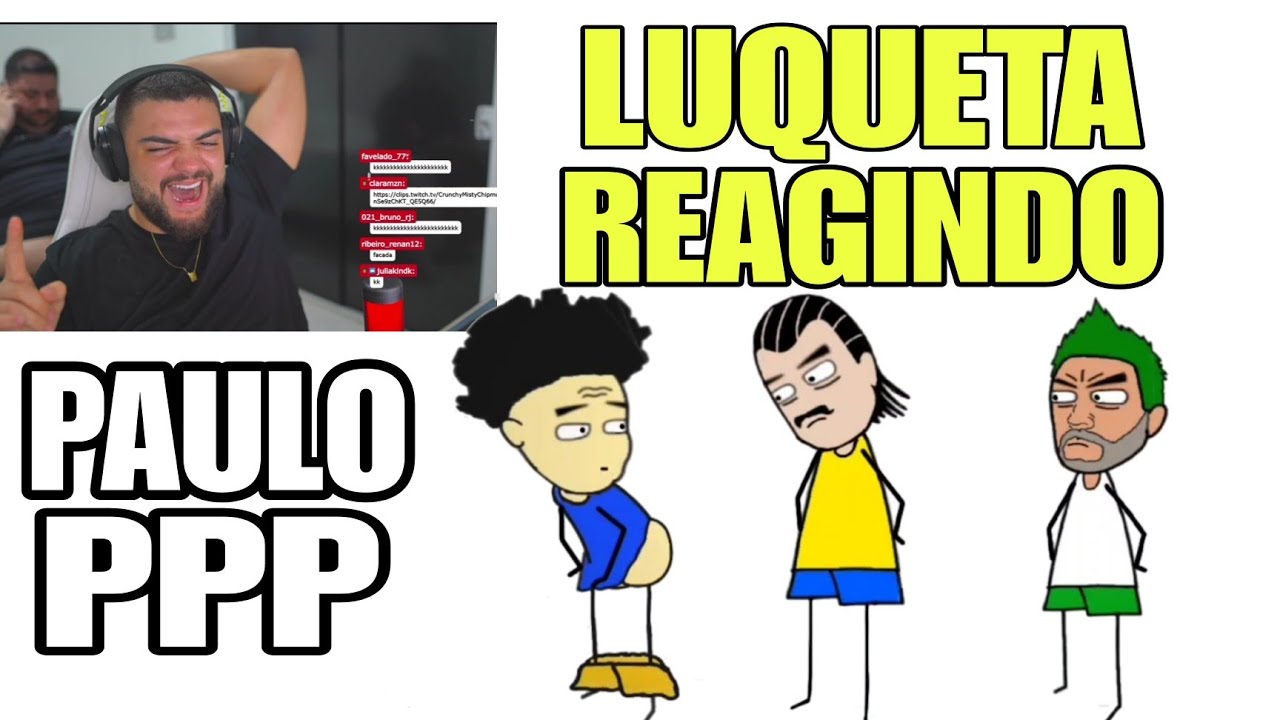 LUQUETA REAGINDO ANIMA&Ccedil;&Atilde;O DO PAULINHO O LOKO PPP KKKKKKKKK