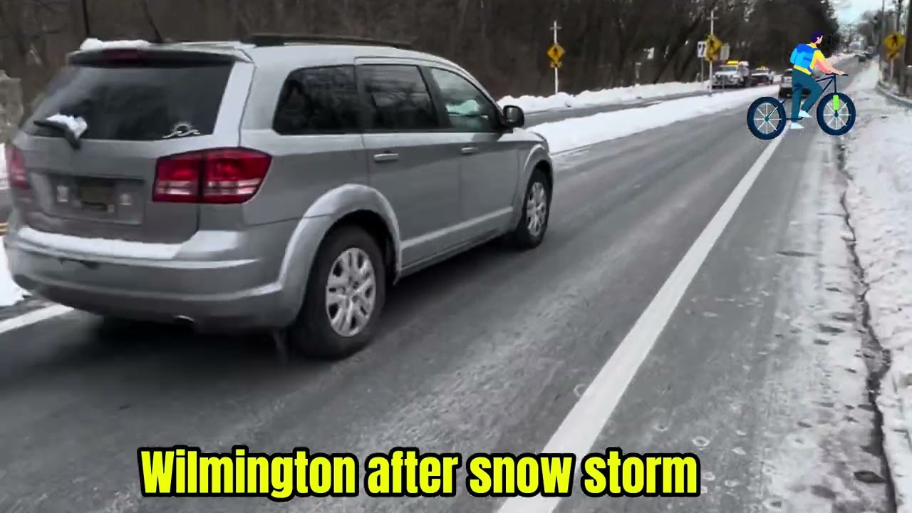 Winter storm in USA 2026 #wilmington after snow storm #winter #usa #snowfall #snow| Pashto vlog 