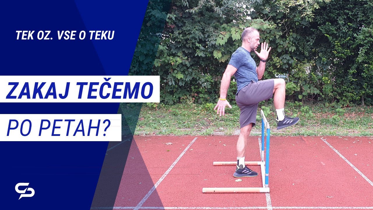 Zakaj tečemo po petah in kako lahko to izboljšamo?