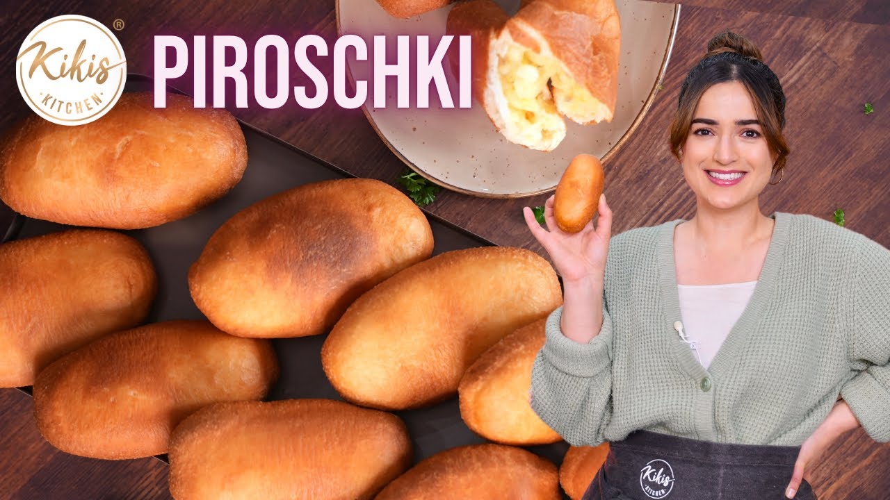 Piroschki vegetarische Teigtaschen mit Kartoffelfüllung