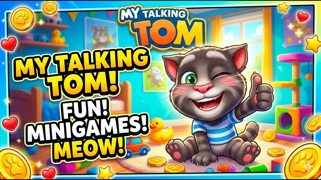 Talking Tom Live #talkingtom #live #talkingtom2 #satisfying #trending #shorts #gaming