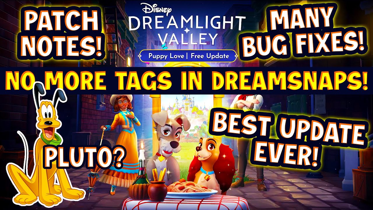 PATCH NOTES Review in Disney Dreamlight Valley. This Is THE BEST UPDATE EVER!