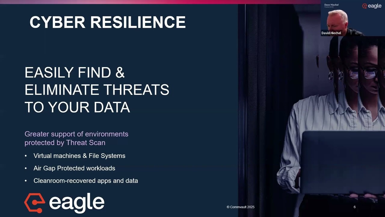 30 Minutes to Cyber Resilience with Threat Scan - Eagle Technologies and Commvault