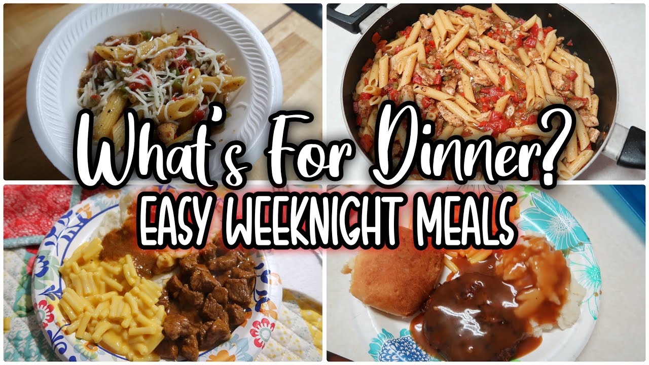 What's For Dinner? | Easy Budget Friendly Meals | Family Meals | Weeknight Meals | Ep #90