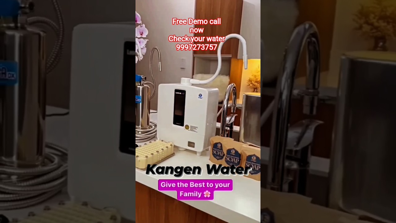 live kangen water 9.5 live demo kangen water k8 jr4 sd501 machine team commando Agra #enagic #kangen