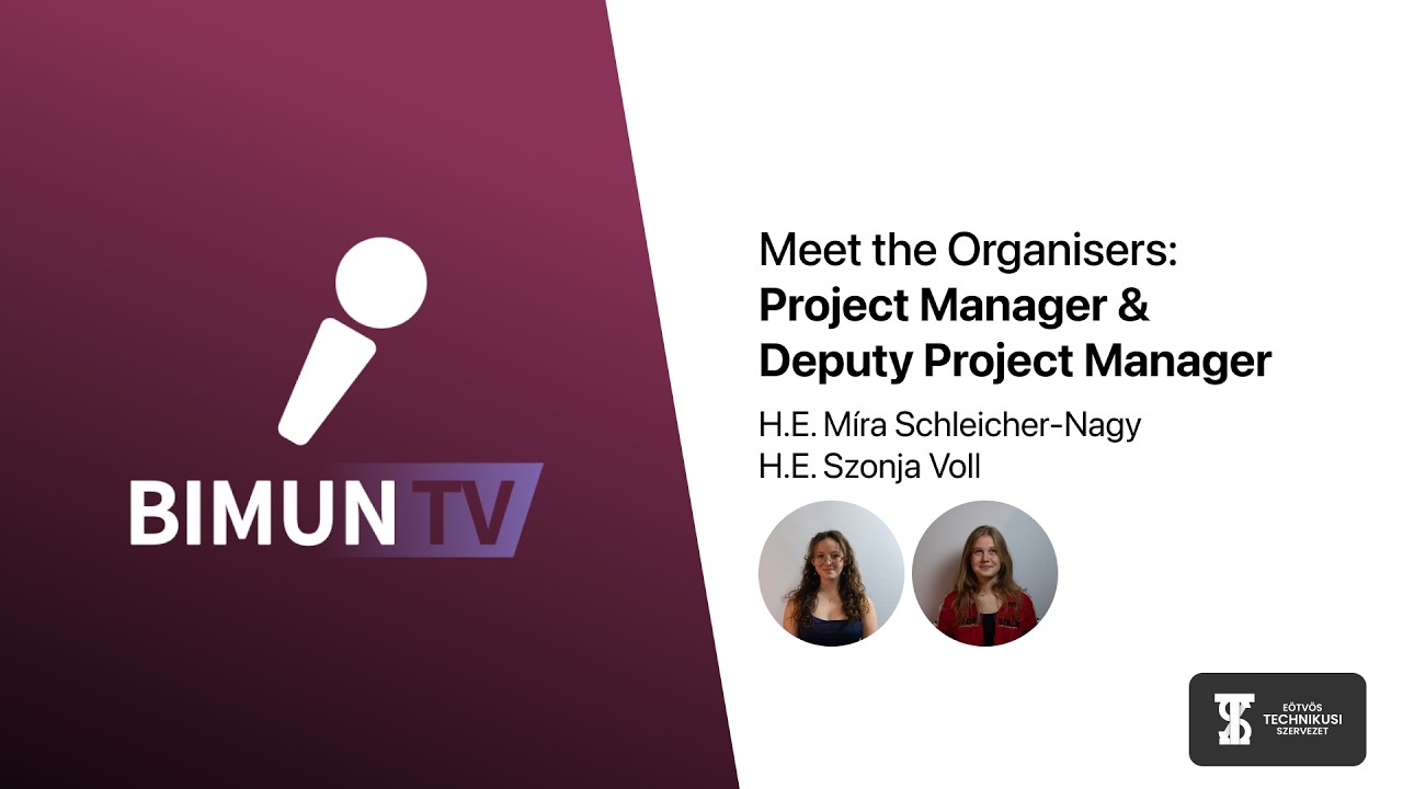 Meet the Organisers: Project Manager & Deputy Project Manager