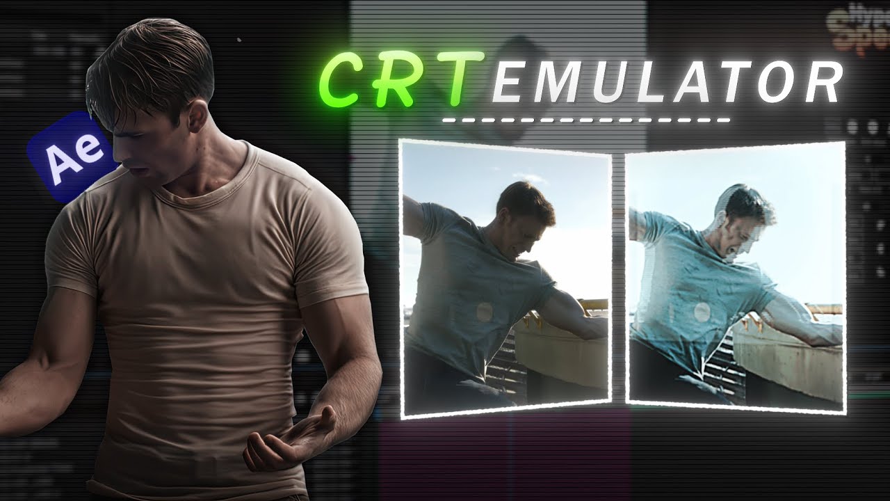 CRT Emulator Tutorial | After Effects