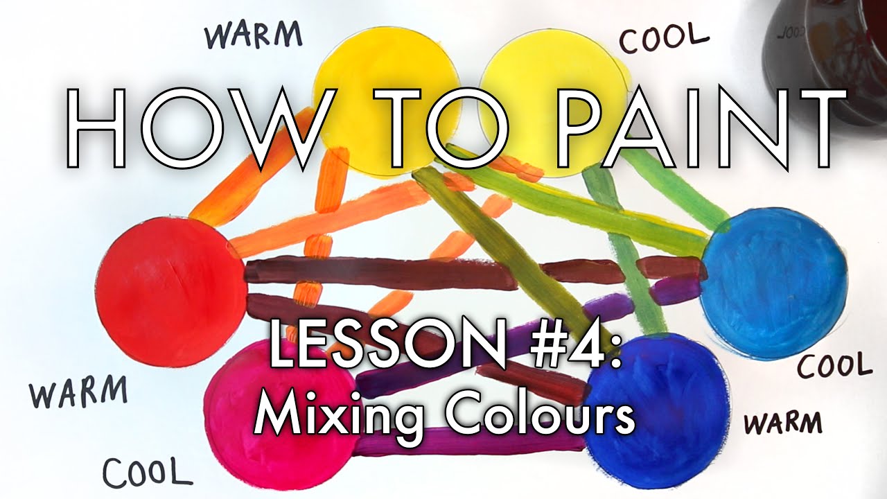 The BEST Color Mixing Tutorial EVER - How to Paint #4 - MV41