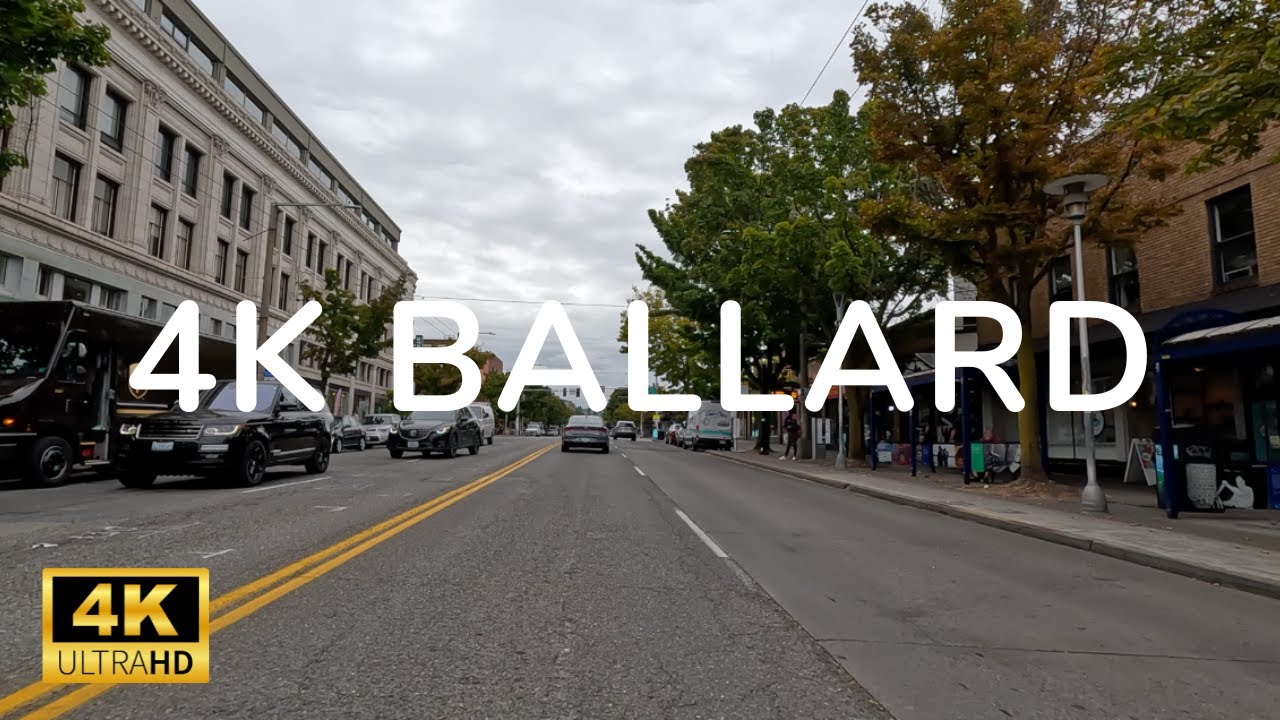 4K Drive in Ballard | Washington, USA