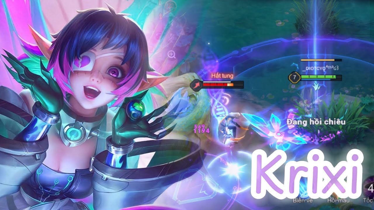 Krixi tốc biến thả 2 tấn bướm gạch ống khiến Tachi gãy L | Build đồ full phép #lienquanmobile #aov