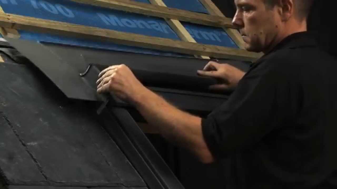 Velux Recessed Slate Flashing Installation Video