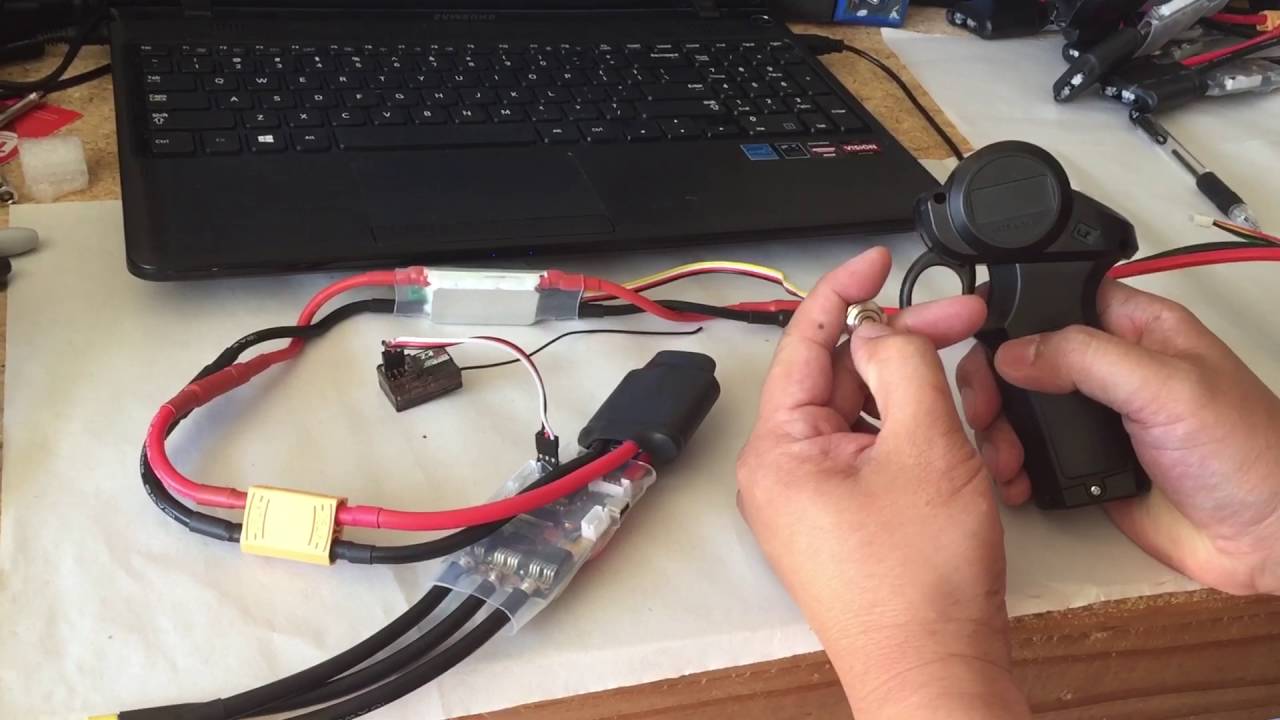 DIY Electric Skateboard: How to Connect VESC to RC Mini Remote Controller Tutorial