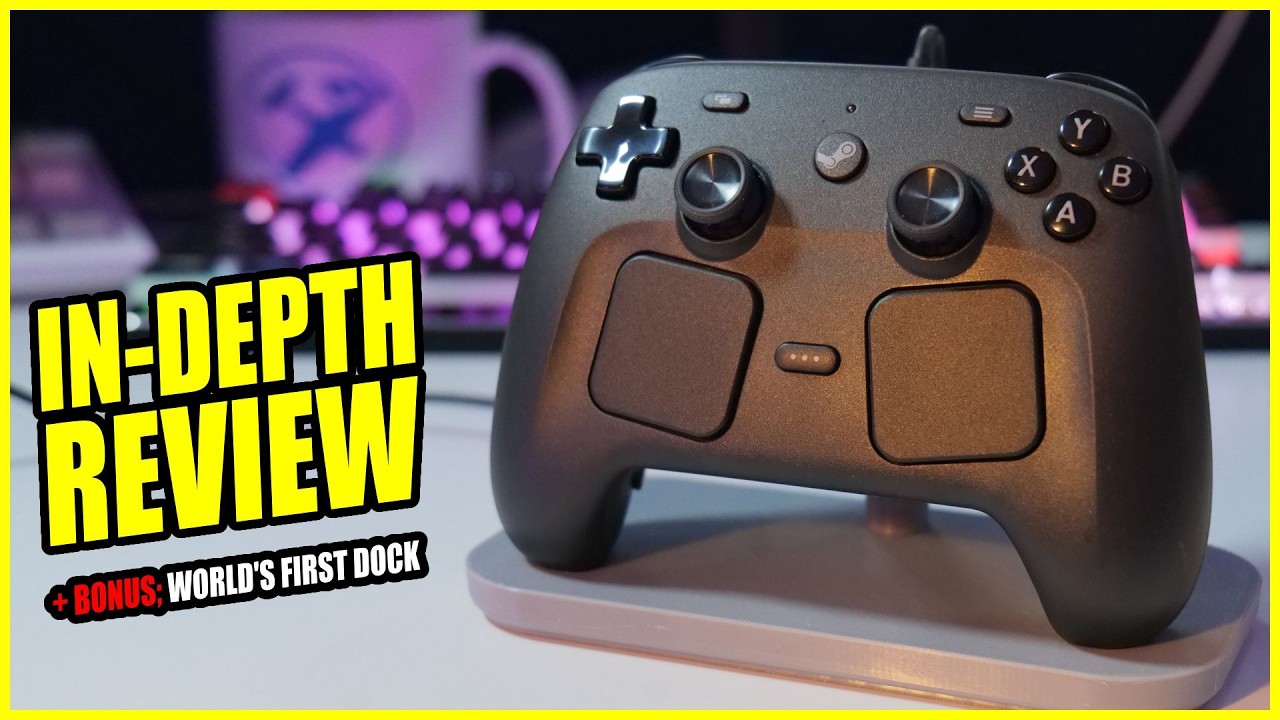 Сможет ли он воспроизводить все игры? Steam Controller 2026 (подробный обзор и тесты игр)